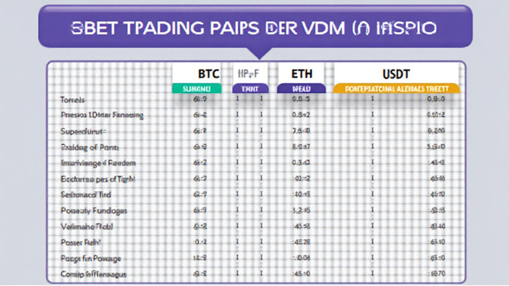 HiBT best trading pairs VND