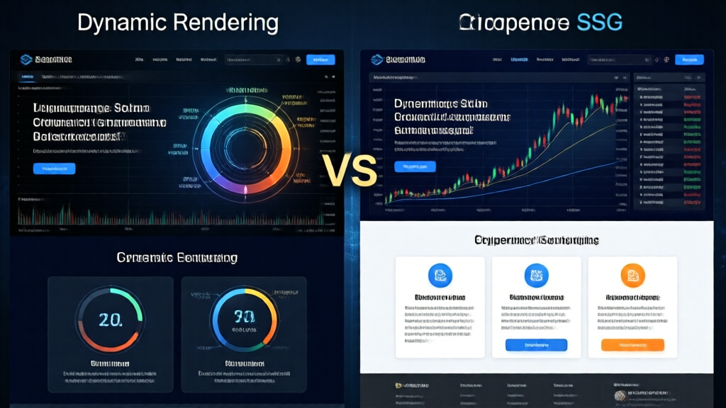 Dynamic Rendering vs. SSG: The Optimal Choice for Crypto Sites